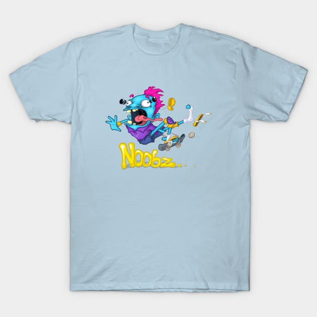 Noobs T-Shirt by jimmycrockett